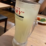 Kyushu Netchuya Shinjuku Nomura Biru Raibu - 柚子サワー