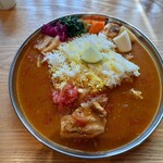 caffe gita Yokote Ten - チキンカレー