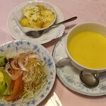 Kitchen Fumi - カボチャのスープ、しっかりカボチャ。