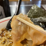 Odawara Kei Ramen Monja Sakaba Hoshi Itsutsu - ワンタンは肉みっしり