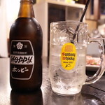 Yakiniku En Ishigamikoen Ten - ホッピー　焼酎の量が多い