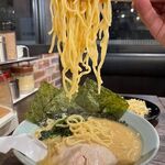 Yokohama Iekei Ramen Konshinya Mishima Ten - 醤油ラーメン　780円　+　麺大盛り　100円