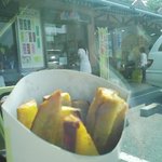 道の駅 佐田岬半島ミュージアム - ふるさと市の金太郎スティック（２００円）