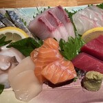 Seafood Izakaya Kairyuu - お造り びっくり！！盛り（その他アップ）