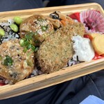 道の駅 パティオにいがた - 料理写真:もみの樹のり弁当（税込み５４０円）