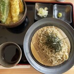 Towari Soba Tsuki Ichihara Ten - 　　　蕎麦＋ミニ天丼(Bセット)￥1100税込