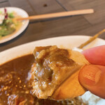 Yakiniku Steak Ishidaya - カレーはパンで食べても美味しいです！