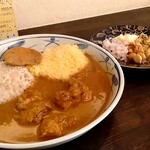 カレー処 琥珀荘 - チキンカレー