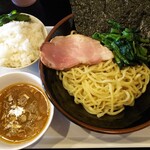 よご家 - つけ麺850円＋ごはん100円