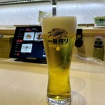 Sado Kaiten Zushi Benkei Bandai City Ten - とりあえず生ビール