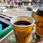 McDonald's Sapporo Susukino Ten - セットのコーヒーです。