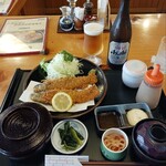 Gourmet Ria Kiraku - 岩魚フライ定食