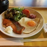 ロイヤルホスト  - 朝の和定食690円