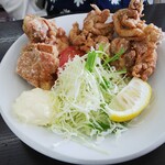 會津めん 浜さき - 唐揚げ