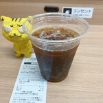 cafe de D - アイスコーヒー　75円（税込）　※キャンペーンで50円引き