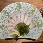 Seafood Izakaya Kairyuu - 活平目薄造り