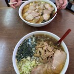 Miyako - メンマラーメンとチャーシューメン