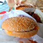 BURGER KING Nara Koichi Ten - キッズチーズバーガー♡　可愛いデショ♪