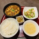 謝謝 - 辣麻婆豆腐セット