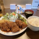 かつ処 らんかむ - ヒレとんかつ大　1,100円(税込)　※ご飯、味噌汁付き