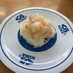 Muten Kura Zushi Sebuntaun Azusawa Ten - ＊ 塩だれ赤えびにぎり　140円