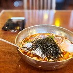 Yokohama Yakiniku Agyu - カルビラーメン