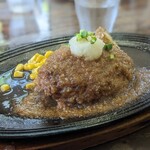 Hamburger steak  Onion Aikawa Honten - 