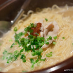 はかた地どり 福栄組合 - 炊き餃子〆のラーメン