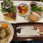 とんかつ Grasso - プレートセット1730円　⚫︎トリュフご飯はおかわりできません。