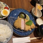 とんかつ Grasso - 山形ロースかつ180g定食　1970円