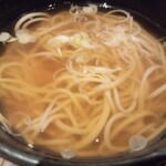 Teuchi Soba Takaki - かけ（半）　440円