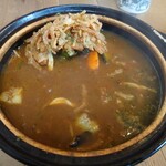 シンパティカリモーネ - 料理写真:野菜カレー チキンカツトッピング