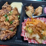 Lunch Net - 鶏の竜田揚げ弁当@550円