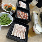 Niku All you can eat BBQ Beer garden Atore Kawasaki Ten - 