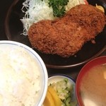 福芳 - 本日のランチはメンチカツ定食(＾ｰ^)ノ600円‼