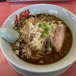 Ramen Yamaoka Ya Obihiro Ten - 焦がし醤油ラーメン　880円