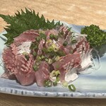 お魚処 うおとも - あじのお刺身935円