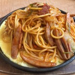 Pasta Dekoko Toyohashi Shimochi Ten - 鉄板ナポリタン