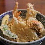 てんぷら 高七 - 料理写真:上天丼=1800円