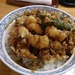 光村 - かき揚げ丼