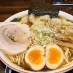 Nagamachi Ramen Tagajo Ten - ワンタンメン(煮玉子入)1060円