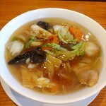 中国料理朱夏 - 料理写真:五目あんかけ麺