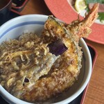 Sagamiya - ミニ天丼あわせ膳　ミニ天丼