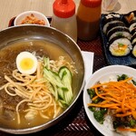 Wu-san no Bibimbap Ionmo-Ru Tamadairanomori Ten - ◎◎◎冷麺セット