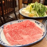 Kitanosaka Shibahara - 牛しゃぶセット 5900円