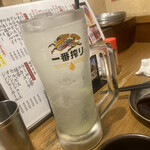 Kushi Katsu Dengana Shinjuku Kabukicho Ten - ワサビの焼酎？