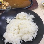 Horumon Teishoku Ponpoko - お代わりご飯は普通のお店の並盛りくらい？