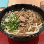 Menya Michikusa - 肉うどん 520円。