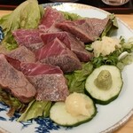 ご縁や いづも - 牛肉ミスジタタキ造里わさび