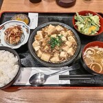 熱烈酒場 ドンちゃん - 麻婆豆腐定食　750円